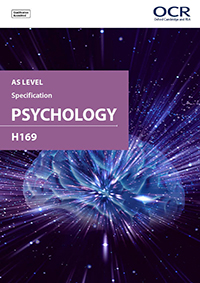 AS Level Psychology Spec Cover