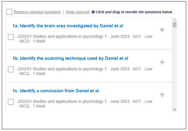 ExamBuilder for Psychology 2