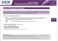 Qualifications Calculator  - Business Adminstration- cover