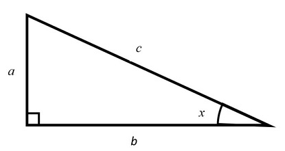 Right-angled triangles